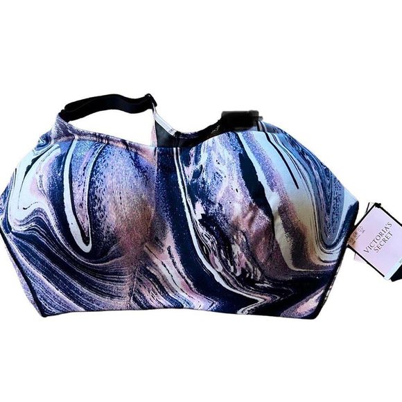 Victoria's Secret Other - NWT Victoria’s Secret VSX SPORT Incredible Marble Print Sports Bra - 36DD (E)